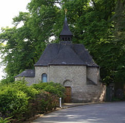Old church on the Petersberg. Germany