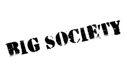 Big Society rubber stamp © lkeskinen