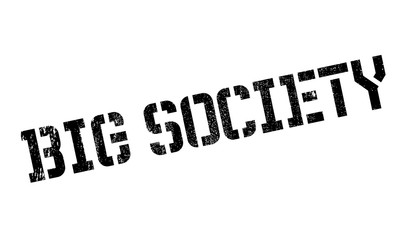 Big Society rubber stamp © lkeskinen