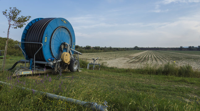 System For Pumping Irrigation Water For Agriculture