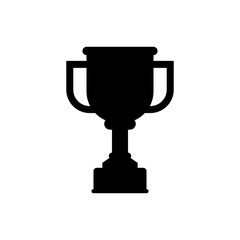 Championship trophy cup icon vector illustration graphic design