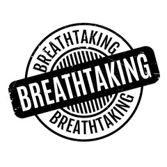 Breathtaking rubber stamp