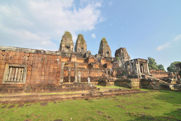 Pre Rup  -  a Hindu temple at Angkor, Cambodia.
