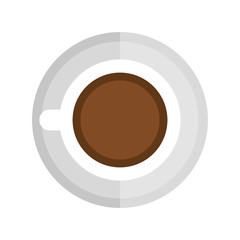 coffee cup drink isolated icon vector illustration design