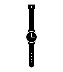 masculine hand watch icon vector illustration design