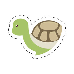 turtle plastic toy pet dotted vector illustration eps 10