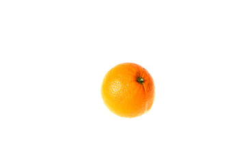 Fresh juicy tangerines in bright white - vitamin diet.