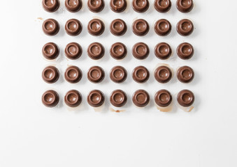 handcrafted chocolate candies