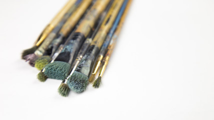 Fototapeta premium Oil painting brushes