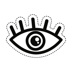 eye symbol security icon vector illustration design vector illustration design