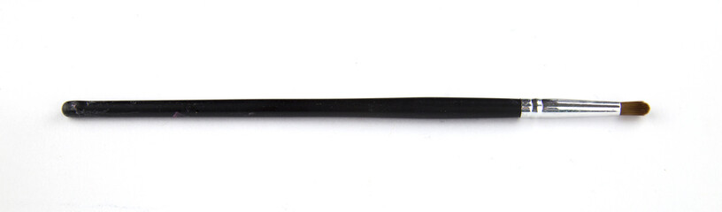 painting brush on isolated white background