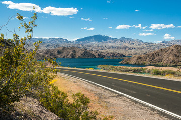 Road to Lake Mohave, AZ