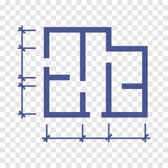 Obraz premium Plan vector icon