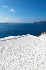 Santorini, Grecja, Oia - Luksusowe Hotele i apartamenty z widokiem na morze - obrazy, fototapety, plakaty