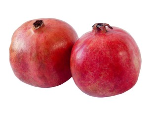 red,juicy pomegranates