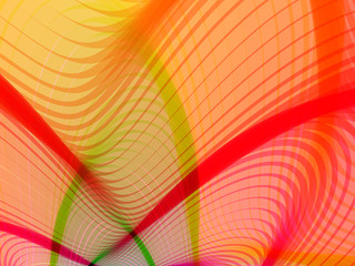 abstract stylized lines, vector