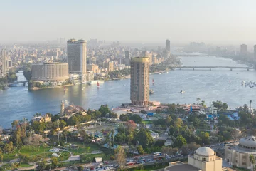Türaufkleber Cairo skyline - Egypt © Orhan Çam
