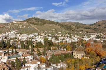 Cityscape of Granada