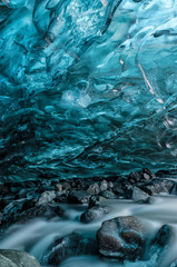 ice cave interior