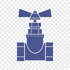 tap valve vector icon