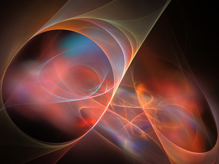 Abstract fractal background