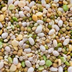 Grain mixture for soup