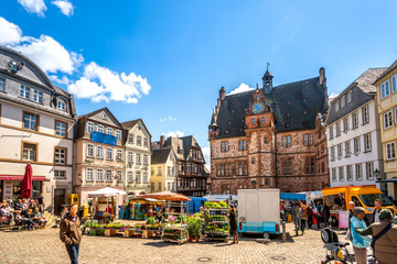 Marburg an der Lahn, Rathaus, Altstadt, Marktplatz