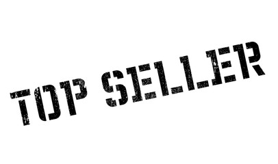 Top Seller rubber stamp. Grunge design with dust scratches. Effects can be easily removed for a clean, crisp look. Color is easily changed.