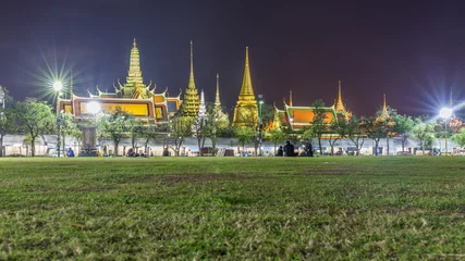 Foto op Canvas The Grand Palace wat phra kaew at Thailand © powerbeephoto