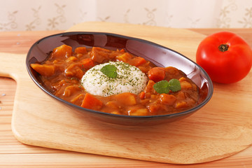 おいしそうなカレーライス