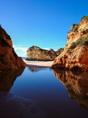 Fototapeta na wymiar Portugal reflection, Algarve