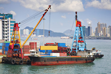 Container Handling, Hong Kong