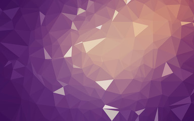Abstract low poly background, geometry triangle