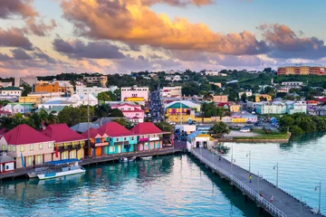 Fotobehang St. Johns, Antigua and Barbuda. © SeanPavonePhoto