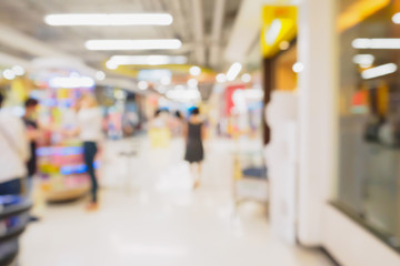 blur shopping mall background