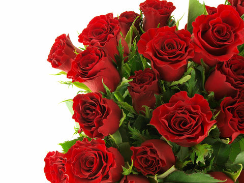 background -  rose bouquet