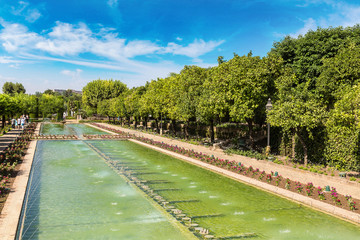 Fountains and Gardens at the Alcazar in Cordoba