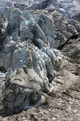 Fototapeta na wymiar Glacier d'Argentière. Argentière. Chamonix Mont-Blanc. Glacier of Argentière. Argentiere. Chamonix Mont Blanc.