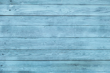 Obraz premium Blue wooden board