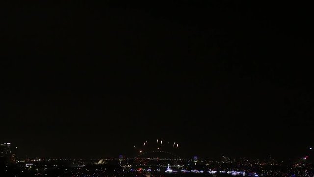 New Years Eve Countdown & Fireworks, Sydney Harbor Bridge