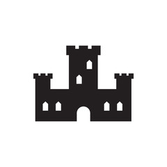 castle icon illustration