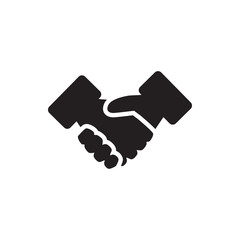 handshake icon illustration