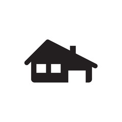 Fototapeta premium house building icon illustration
