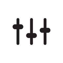 equalizer icon illustration