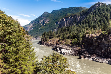 Fototapeta na wymiar Canada - British Columbia - The Thompson River