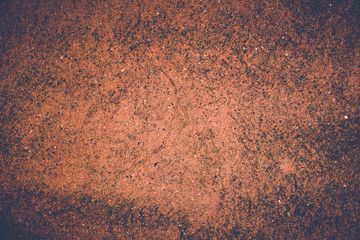 Background textured surface cement on the floors. Making orange