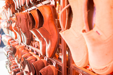 Fototapeta premium Shoes store