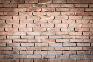 Brick wall texture, brick wall background for interior, exterior or industrial construction concept design.