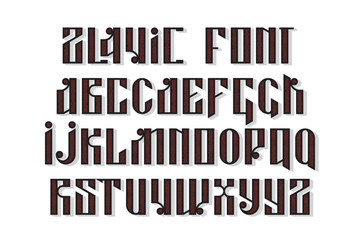 Slavic font set
