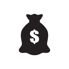 money sack icon illustration